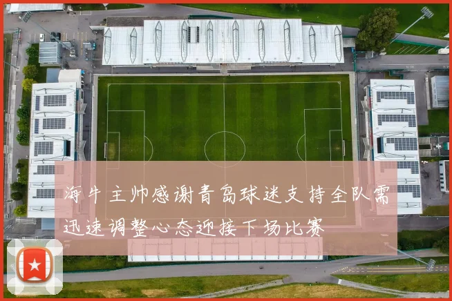 海牛主帅感谢青岛球迷支持全队需迅速调整心态迎接下场比赛